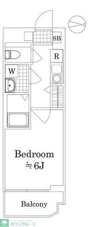 AZEST柴又の物件間取画像